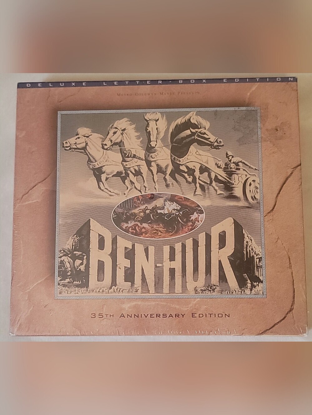Ben-Hur 35th Anniversary Edition [ VHS 1994 ] 2-Tape - Letterbox - Sealed NEW
